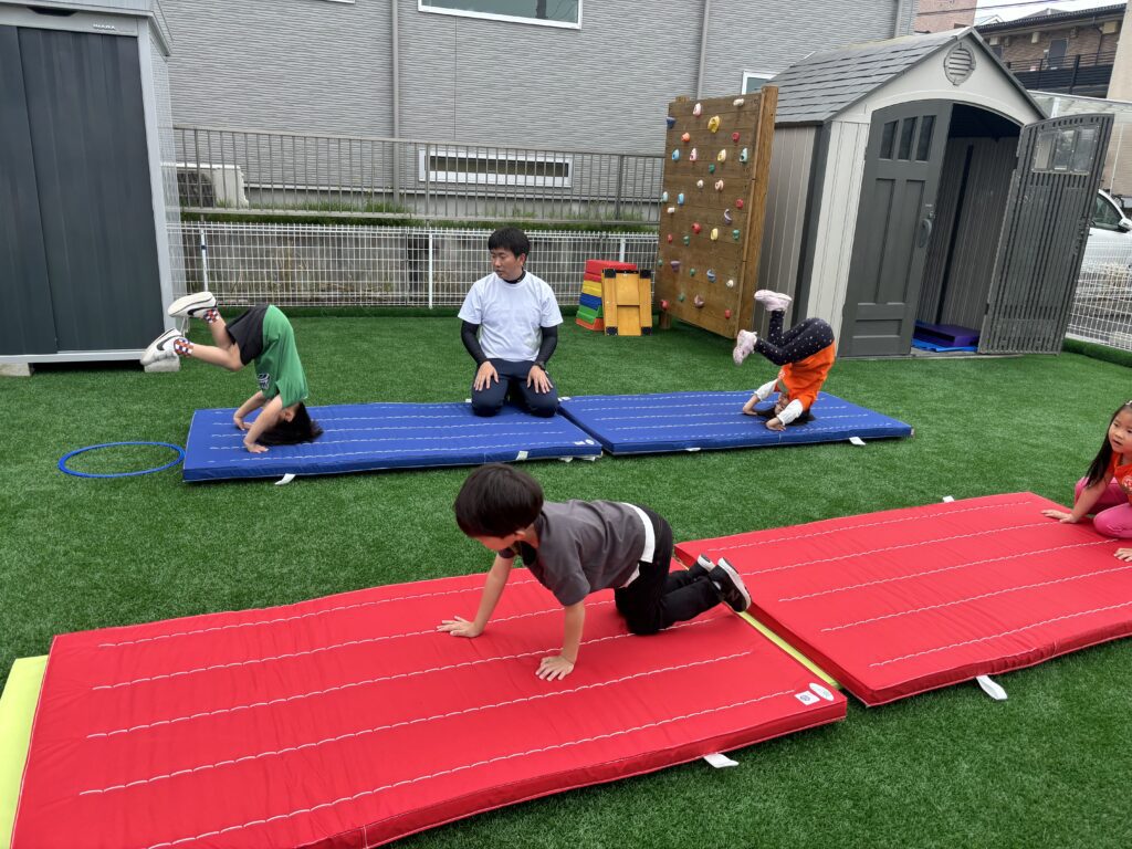 IMG_2758 Gymnastics class at international school in Nagoya