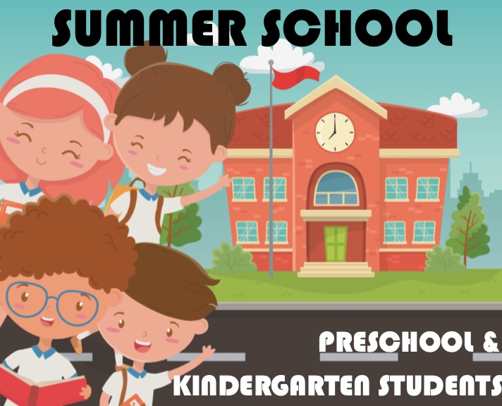 Discovery International School Summer School for Preschool and Kindergarten in Nagakute Illustration of happy preschool and kindergarten students at Discovery International School summer program in Nagakute